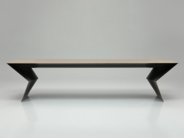 BLITZ - Rectangular wooden table by B&B Italia - view 3